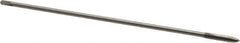 Hertel - #8-32 UNC 2 Flute H3 Bright Finish High Speed Steel Spiral Point Extension Tap - Plug Chamfer, 6" OAL, 2B Class of Fit - Exact Tool & Supply