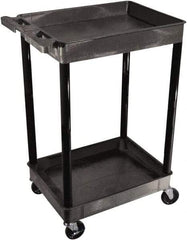 NMC - 300 Lb Capacity, 24" Wide x 18" Long x 36" High Shelf Cart - 1 Shelf, Plastic - Exact Tool & Supply
