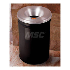 Justrite - Fire-Resistant Drums & Heads; Drum Capacity (Gal.): 30.00 ; Head Material: Aluminum ; Drum Material: Steel ; Outside Diameter (Inch): 19.875 ; Opening Diameter (Inch): 17.875 ; Height (Inch): 29.7 - Exact Tool & Supply