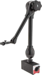 SPI - 117mm Long x 2" Wide x 55mm High Magnetic Indicator Base with On/Off Switch - 130 Kg Magnetic Pull, Articulated Arm - Exact Tool & Supply