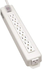 Tripp-Lite - 9 Outlets, 120 VAC15 Amps, 15' Cord, Power Outlet Strip - Keyhole, Tab Mount, 5-15 NEMA Configuration, 13-3/4" Strip - Exact Tool & Supply