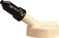 Trico - 4 Gal Capacity Polyethylene Oil Storage System - 1/2" Tip OD, 7" Straight Spout, Tan - Exact Tool & Supply