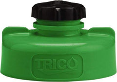 Trico - 4 Gal Capacity Polyethylene Oil Storage System - Green - Exact Tool & Supply