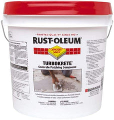 Rust-Oleum - 2 Gal Pail Filler/Repair Compound - Gray, 6.5 Sq Ft/Gal Coverage - Exact Tool & Supply