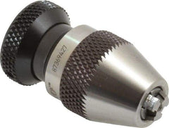 Accupro - JT0, 1/64 to 1/16" Capacity, Tapered Mount Drill Chuck - Keyless - Exact Tool & Supply