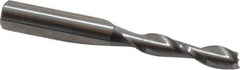 Onsrud - 3/16" Cutting Diam x 3/4" Length of Cut, 2 Flute, Upcut Spiral Router Bit - Uncoated, Right Hand Cut, Solid Carbide, 2" OAL x 1/4" Shank Diam, Double Edge, 30° Helix Angle - Exact Tool & Supply