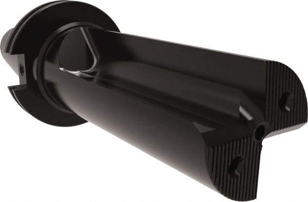 Allied Machine and Engineering - 6-1/4" Max Drill Depth, 2.2xD, 2.6" Diam, Indexable Insert Drill - 3 Inserts, CAT50 Taper Shank - Exact Tool & Supply