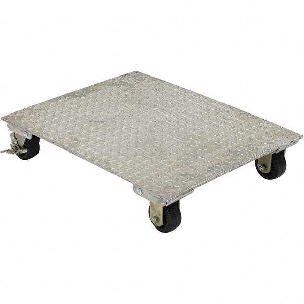 Vestil - 1,200 Lb Capacity Aluminum Dolly - 30" Long x 24" Wide - Exact Tool & Supply