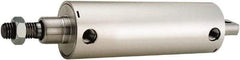 ARO/Ingersoll-Rand - 2-1/2" Stroke x 2-1/2" Bore Double Acting Air Cylinder - 3/8 Port, 3/4-10 Rod Thread, 200 Max psi, 180°F - Exact Tool & Supply