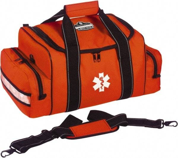 Ergodyne - 1,690 Cubic Inch, 600D Polyester Trauma Bag - Orange - Exact Tool & Supply