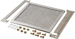Cooper B-Line - Electrical Enclosure Steel Filter - For Use with Enclosure Louver Plate Kits - Exact Tool & Supply