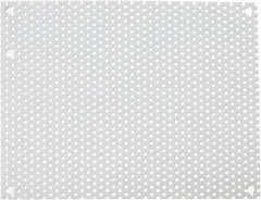 Cooper B-Line - 6-7/8" OAW x 8-7/8" OAH Powder Coat Finish Electrical Enclosure Perforated Panel - 10" x 8" Box, 16 Gauge Steel, Use with 1084-12CHC/1084-12CHCS/1086-12CHC - Exact Tool & Supply