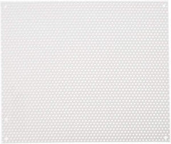 Cooper B-Line - 10-7/8" OAW x 12-7/8" OAH Powder Coat Finish Electrical Enclosure Perforated Panel - 14" x 12" Box, 16 Gauge Steel, Use with 14126-12CHC/14126-12CHCS/14128-12CHC - Exact Tool & Supply