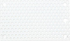 Cooper B-Line - 2-7/8" OAW x 4-7/8" OAH Powder Coat Finish Electrical Enclosure Perforated Panel - 6" x 4" Box, 16 Gauge Steel, Use with 643-12CHC/644-12CHC - Exact Tool & Supply