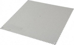 Cooper B-Line - 10-1/4" OAW x 10-1/4" OAH Powder Coat Finish Electrical Enclosure Perforated Panel - 12" x 12" Box, 16 Gauge Steel, Use with 12126 RHC - Exact Tool & Supply