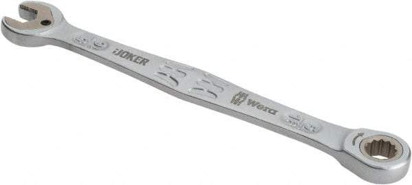 Wera - 5/16" 12 Point Combination Wrench - 5-3/4" OAL, Chrome Molybdenum Steel, Satin Finish - Exact Tool & Supply