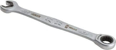 Wera - 11mm 12 Point Combination Wrench - 6-1/2" OAL, Chrome Molybdenum Steel, Satin Finish - Exact Tool & Supply