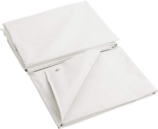Ability One - Plastic Shower Curtain - 36" High - Exact Tool & Supply
