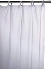 Ability One - Vinyl Shower Curtain - 72" High x 50" Wide - Exact Tool & Supply