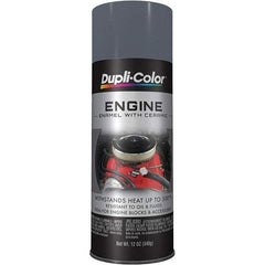 Krylon - 12 oz New Ford Gray Automotive Heat Resistant Paint - High Gloss Finish, Comes in Aerosol Can - Exact Tool & Supply
