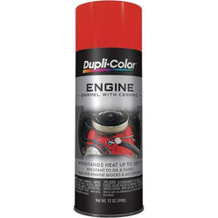 Krylon - 12 oz Chevrolet Orange/Red Automotive Heat Resistant Paint - High Gloss Finish, Comes in Aerosol Can - Exact Tool & Supply