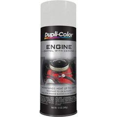 Krylon - 12 oz Universal White Automotive Heat Resistant Paint - High Gloss Finish, Comes in Aerosol Can - Exact Tool & Supply