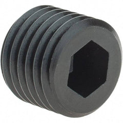 Parlec - 1/2" Hole Diameter, End Mill Holder Screw - 7/16-20 x 3/8" Screw - Exact Tool & Supply