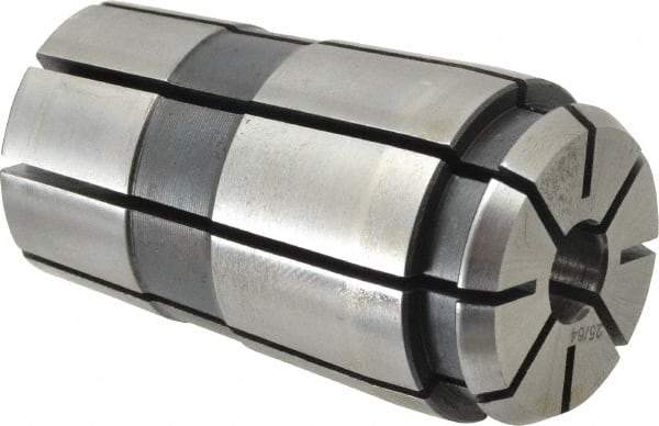 Parlec - TG/PG 100 25/64" Standard Single Angle Collet - 0.0005" TIR, 2-3/8" OAL, 1.379" Overall Diam - Exact Tool & Supply