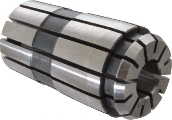 Parlec - TG/PG 100 9/16" Standard Single Angle Collet - 0.0005" TIR, 2-3/8" OAL, 1.379" Overall Diam - Exact Tool & Supply