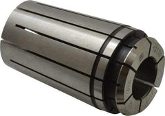 Parlec - TG/PG 100 11/16" Standard Single Angle Collet - 0.0005" TIR, 2-3/8" OAL, 1.379" Overall Diam - Exact Tool & Supply