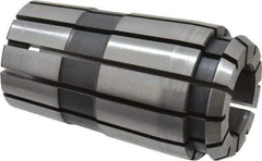 Parlec - TG/PG 100 23/32" Standard Single Angle Collet - 0.0005" TIR, 2-3/8" OAL, 1.379" Overall Diam - Exact Tool & Supply