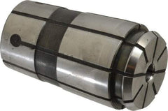 Parlec - TG/PG 100 9/32" Coolant Single Angle Collet - 0.0005" TIR, 2-3/8" OAL, 1.379" Overall Diam - Exact Tool & Supply