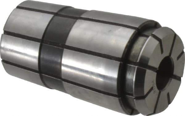 Parlec - TG/PG 100 31/64" Coolant Single Angle Collet - 0.0005" TIR, 2-3/8" OAL, 1.379" Overall Diam - Exact Tool & Supply
