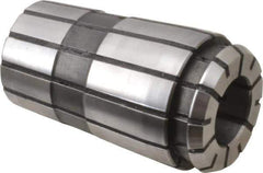 Parlec - TG/PG 100 11/16" Coolant Single Angle Collet - 0.0005" TIR, 2-3/8" OAL, 1.379" Overall Diam - Exact Tool & Supply