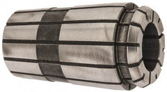 Parlec - TG/PG 100 3/4" Coolant Single Angle Collet - 0.0005" TIR, 2-3/8" OAL, 1.379" Overall Diam - Exact Tool & Supply