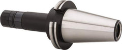 Parlec - 1" Diam Milling Machine Arbor - Stub Style, Taper Shank, 9" OAL, CAT50 Taper - Exact Tool & Supply
