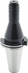 Parlec - 1-1/4" Diam Milling Machine Arbor - Stub Style, Taper Shank, 10" OAL, CAT50 Taper - Exact Tool & Supply
