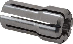 Parlec - 3/8 Inch, 0.3594 to 3/8 Inch Collet Capacity, Series DA100 Double Angle Collet - 1-7/16 Inch Overall Length, 0.769 Inch Overall Diameter - Exact Tool & Supply