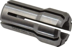 Parlec - 25/64 Inch, 3/8 to 25/64 Inch Collet Capacity, Series DA100 Double Angle Collet - 1-7/16 Inch Overall Length, 0.769 Inch Overall Diameter - Exact Tool & Supply