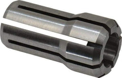 Parlec - 7/16 Inch, 27/64 to 7/16 Inch Collet Capacity, Series DA100 Double Angle Collet - 1-7/16 Inch Overall Length, 0.769 Inch Overall Diameter - Exact Tool & Supply