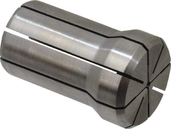 Parlec - 1/16 Inch, 3/64 to 1/16 Inch Collet Capacity, Series DA180 Double Angle Collet - 1.639 Inch Overall Length, 1.025 Inch Overall Diameter - Exact Tool & Supply