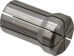 Parlec - 1/16 Inch, 3/64 to 1/16 Inch Collet Capacity, Series DA180 Double Angle Collet - 1.639 Inch Overall Length, 1.025 Inch Overall Diameter - Exact Tool & Supply