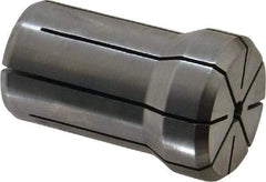 Parlec - 1/8 Inch, 7/64 to 1/8 Inch Collet Capacity, Series DA180 Double Angle Collet - 1.639 Inch Overall Length, 1.025 Inch Overall Diameter - Exact Tool & Supply