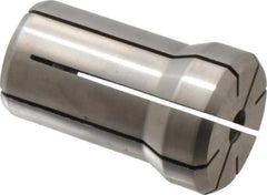 Parlec - 7/32 Inch, 13/64 to 7/32 Inch Collet Capacity, Series DA180 Double Angle Collet - 1.639 Inch Overall Length, 1.025 Inch Overall Diameter - Exact Tool & Supply