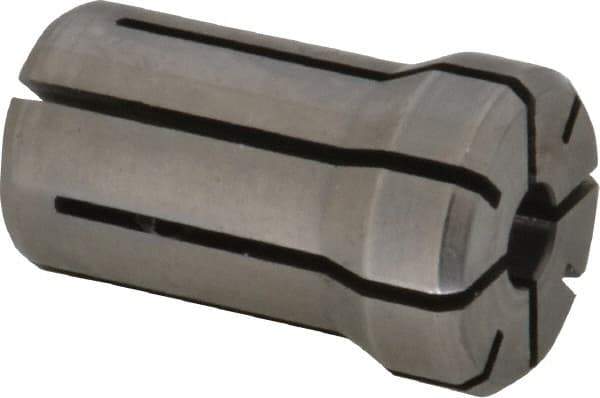 Parlec - 21/64 Inch, 5/16 to 21/64 Inch Collet Capacity, Series DA180 Double Angle Collet - 1.639 Inch Overall Length, 1.025 Inch Overall Diameter - Exact Tool & Supply