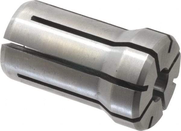 Parlec - 11/32 Inch, 21/64 to 11/32 Inch Collet Capacity, Series DA180 Double Angle Collet - 1.639 Inch Overall Length, 1.025 Inch Overall Diameter - Exact Tool & Supply
