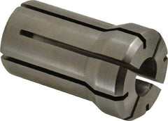 Parlec - 13/32 Inch, 25/64 to 13/32 Inch Collet Capacity, Series DA180 Double Angle Collet - 1.639 Inch Overall Length, 1.025 Inch Overall Diameter - Exact Tool & Supply