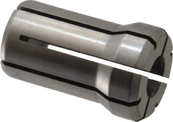 Parlec - 7/16 Inch, 27/64 to 7/16 Inch Collet Capacity, Series DA180 Double Angle Collet - 1.639 Inch Overall Length, 1.025 Inch Overall Diameter - Exact Tool & Supply