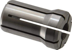Parlec - 7/16 Inch, 27/64 to 7/16 Inch Collet Capacity, Series DA180 Double Angle Collet - 1.639 Inch Overall Length, 1.025 Inch Overall Diameter - Exact Tool & Supply