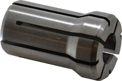 Parlec - 29/64 Inch, 7/16 to 29/64 Inch Collet Capacity, Series DA180 Double Angle Collet - 1.639 Inch Overall Length, 1.025 Inch Overall Diameter - Exact Tool & Supply